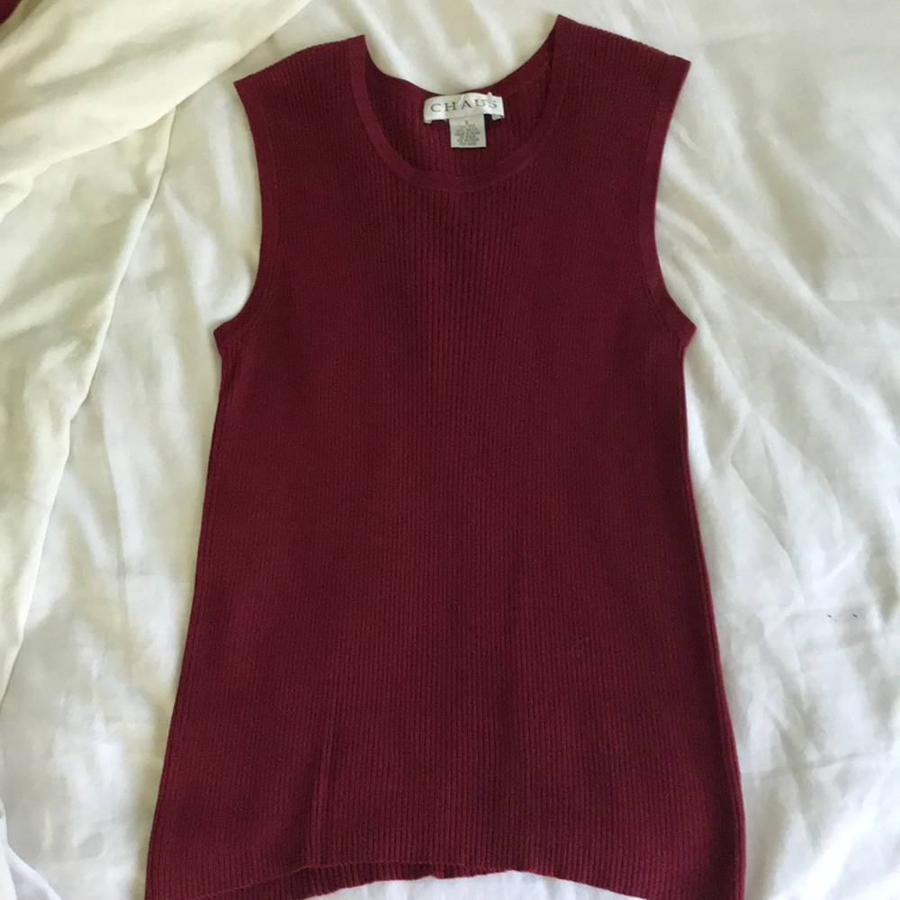 Sleeveless tank